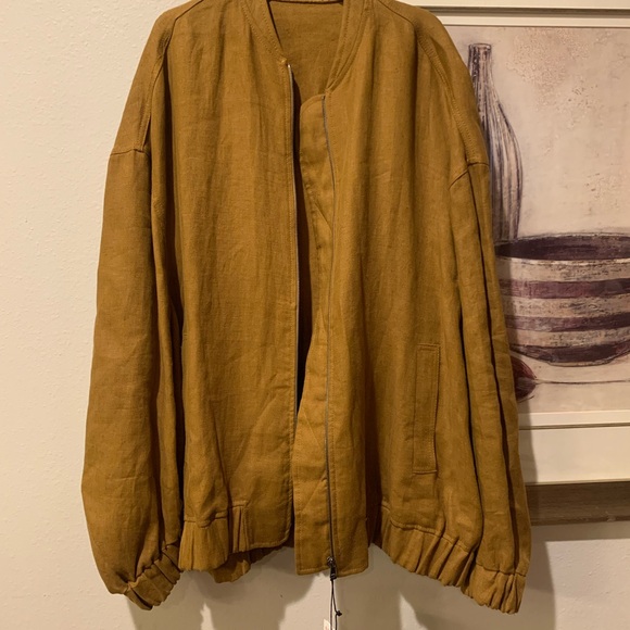 Zara Chic 💯 Linen Jacket - Picture 2 of 13